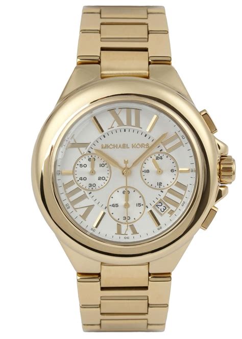 michael kors mk8478 gold-tone watch in metallic lyst|Michael Kors Gold Watch in Blue .